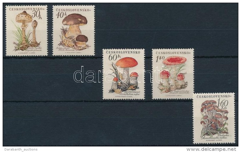 ** 1958 Gomba Sor Mi 1101-1105 - Altri & Non Classificati