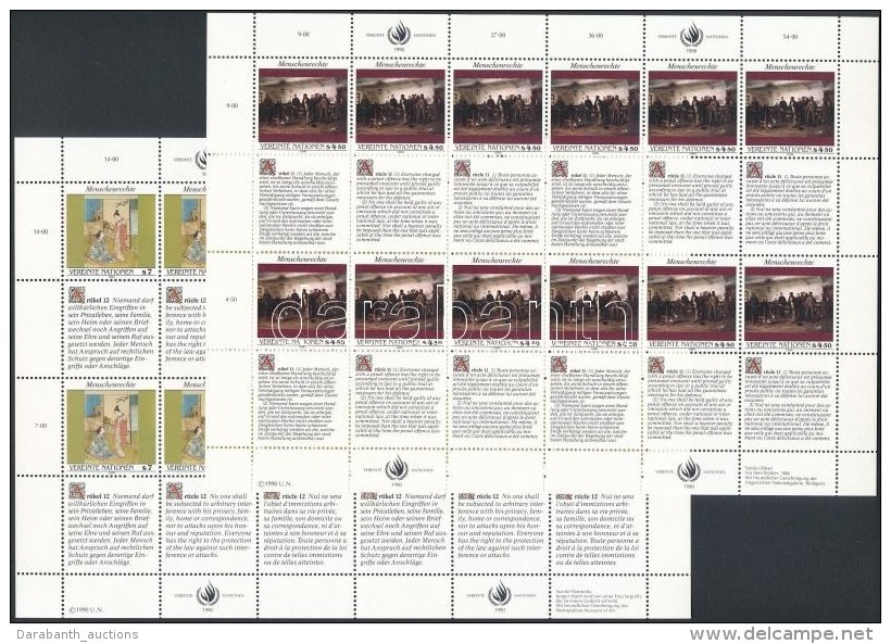 ** 1990 Emberi Jogok Kisívsor Mi 108-109 - Altri & Non Classificati