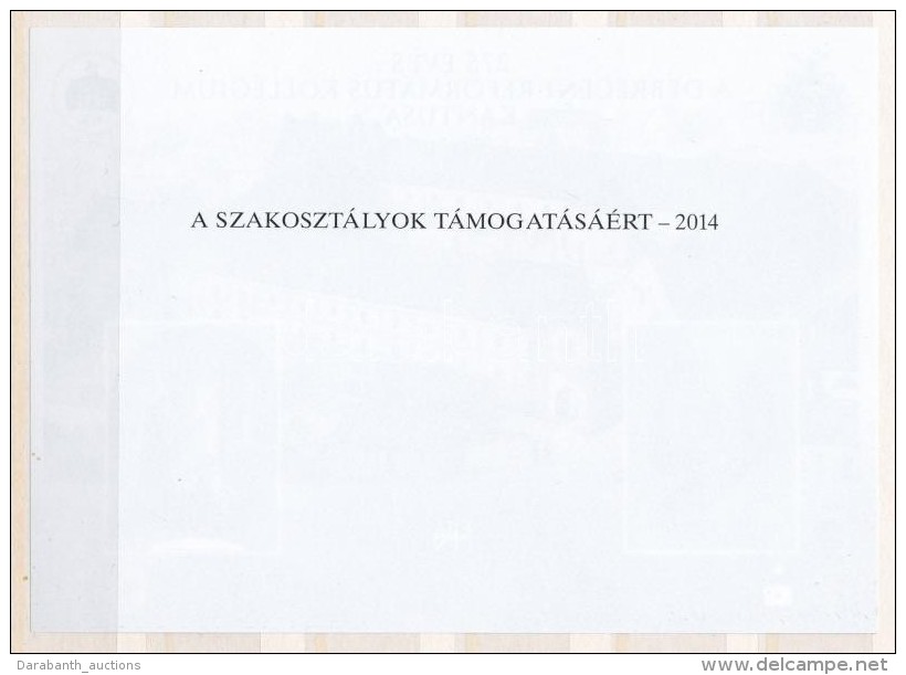 ** 2014 HUNFILA Debrecen Emlékív A Szakosztály Támogatásáért - Altri & Non Classificati