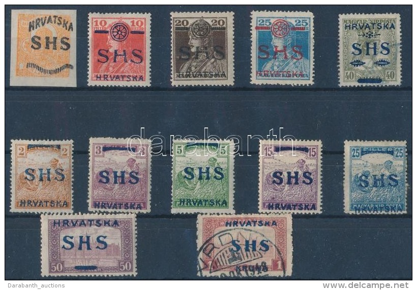 (*) * O SHS 1919 12 érték (garancia Nélkül) - Altri & Non Classificati