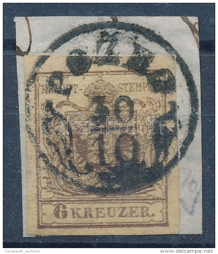 1854 6kr 'POZEG' - Andere & Zonder Classificatie