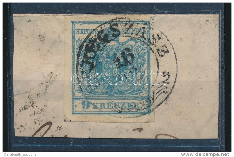 1850 9kr HP III. Jó / Szép Szélekkel / With Nice Margins 'BEREGSZÁSZ' - Other & Unclassified