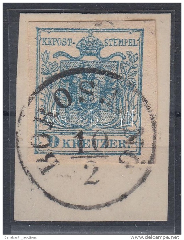 1850 9kr MP III. Szép Szélekkel / With Nice Margins 'BOROSJENÖ' - Other & Unclassified