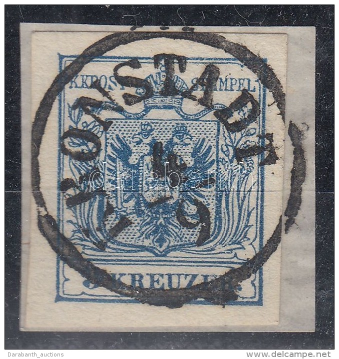 1850 9kr MP III. Szép Szélekkel / With Nice Margins 'KRONSTADT' - Andere & Zonder Classificatie