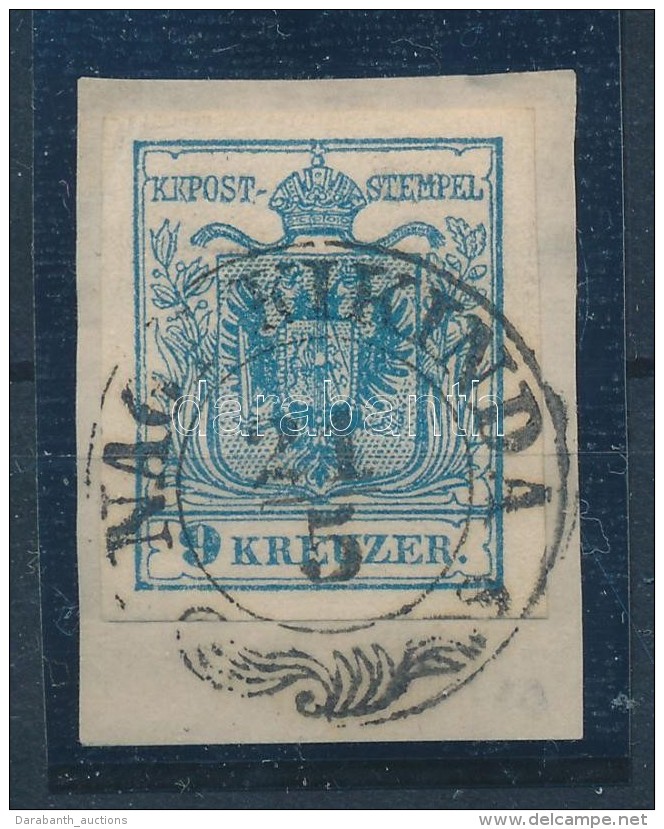 1850 9kr MP III. Szép Szélekkel / With Nice Margins 'NAGY KIKINDA' - Altri & Non Classificati