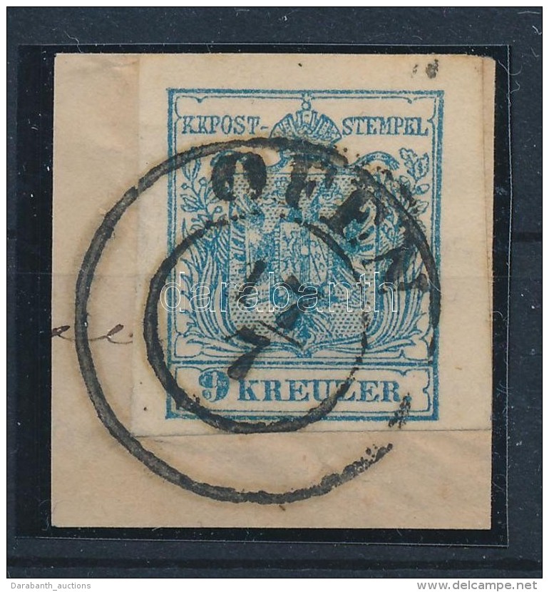 1850 9kr MP III. Jó / óriási Szélekkel, Lemezhibával / With Nice Margins, Plate... - Andere & Zonder Classificatie