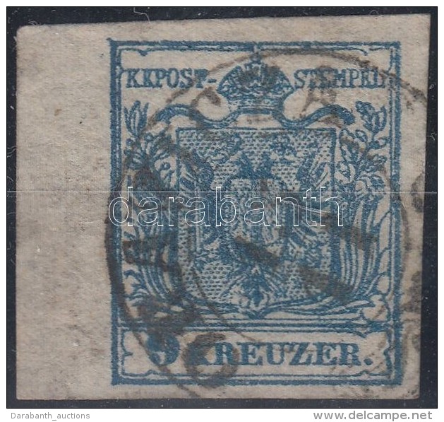 O 1850 9kr HP III Jó / óriási Szélekkel, Bal ívszél / Margin Piece... - Andere & Zonder Classificatie