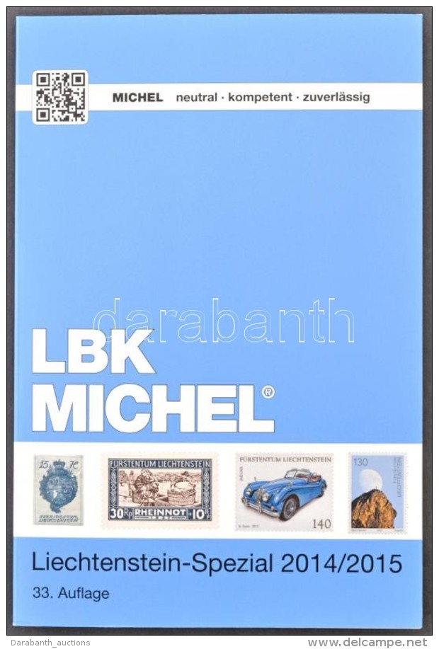 Michel Liechtenstein Speciál Katalógus 2014/2015  új állapotban - Altri & Non Classificati