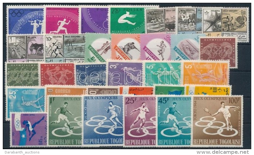 ** Olimpia Motívum 1960-1965 11 Klf Sor + 10 önálló érték 2 Db Stecklapon - Andere & Zonder Classificatie
