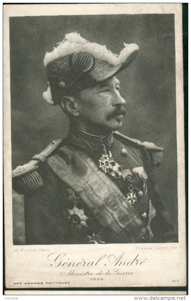 France - Général André - Ministre De La Guerre - 1904 - Persönlichkeiten