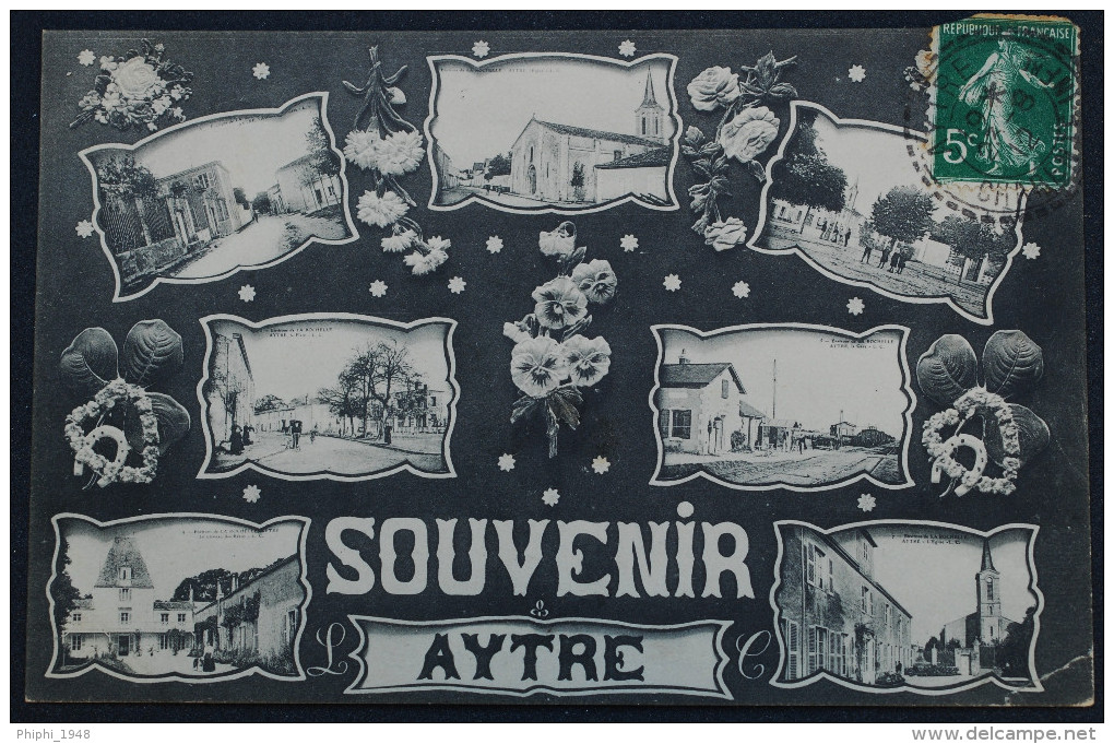 SOUVENIR   AYTRE. 1912.recto/verso. - Other & Unclassified