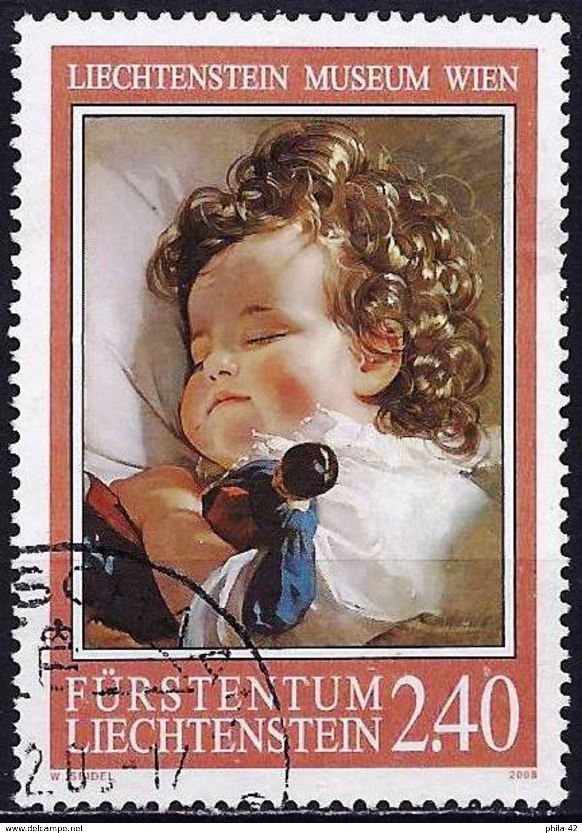 Liechtenstein 2008 - Princess Marie Franziska ( Mi 1471 - YT 1412 ) - Used Stamps