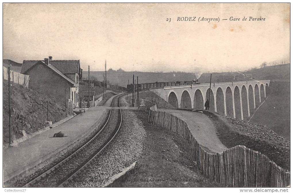 12-RODEZ- GARE DE PARAIRE - Rodez