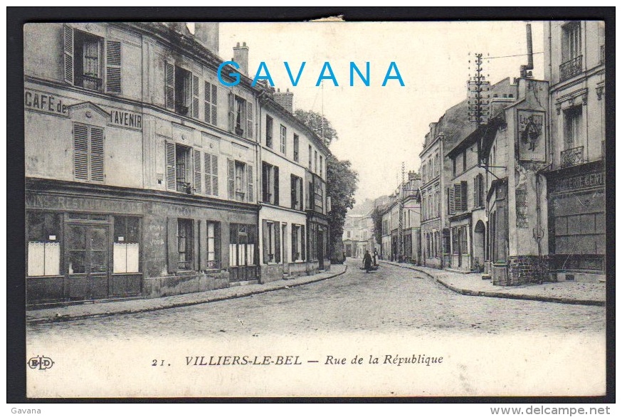 95 VILLIERS-le-BEL - Rue De La République - Villiers Le Bel