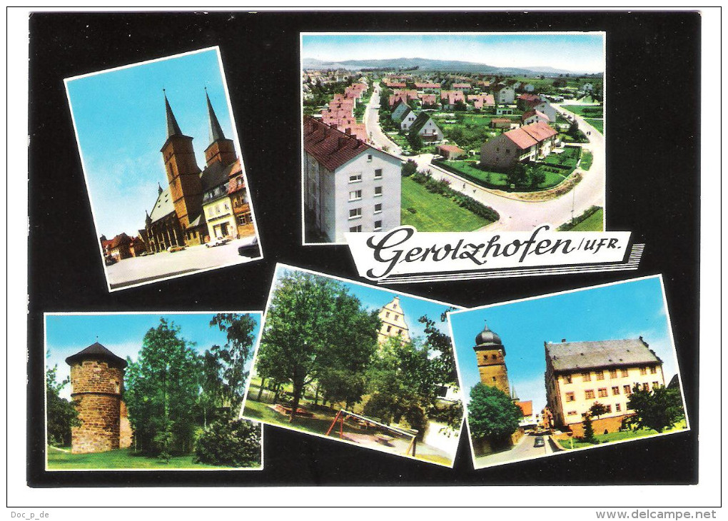 Deutschland - Gerolzhofen / UFR. - Alte Ansichten - Gerolzhofen