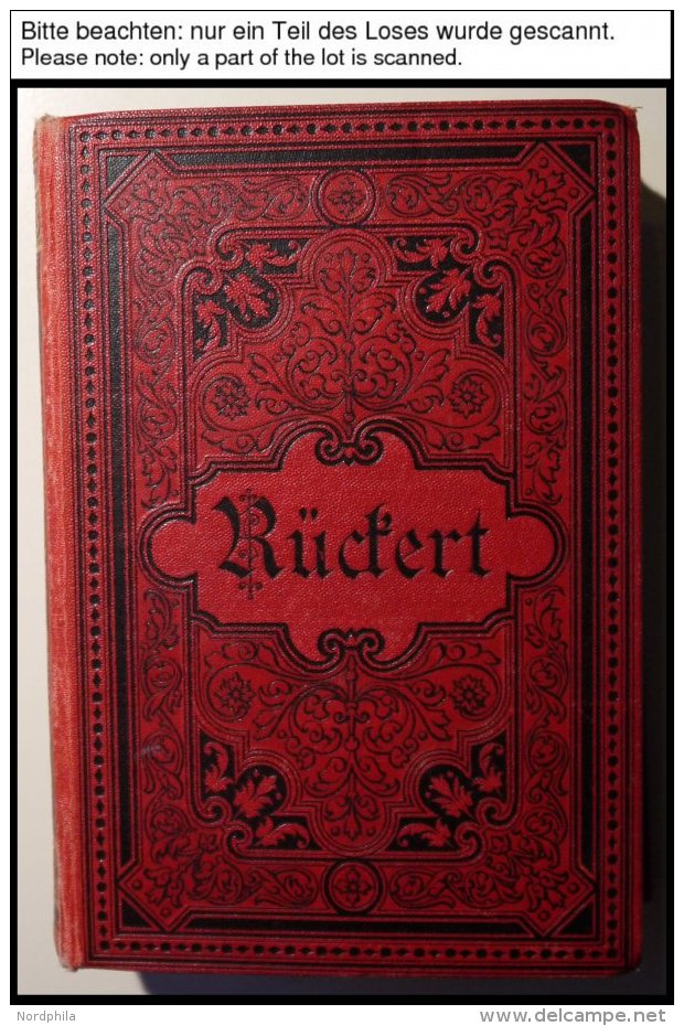 KLASSISCHE LITERATUR Friedrich Rückerts Werke In Sechs Bänden, Band 1-2 Und Band 3-4, Marc Hesse`s Verlag, Lei - Autres & Non Classés