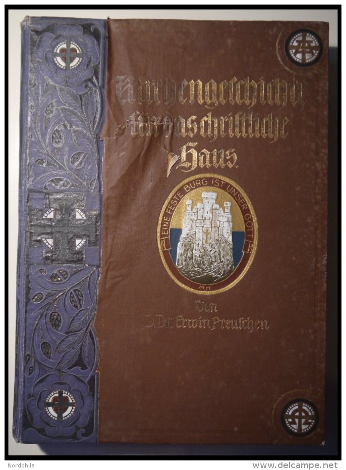 KLASSISCHE LITERATUR Erwin Preußchen: Kirchengeschichte Für Das Christliche Haus, Mit Vielen Text- Und Vollbi - Autres & Non Classés