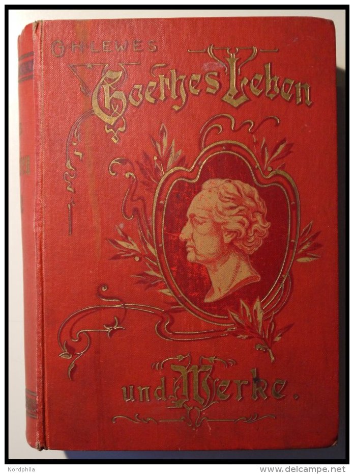 KLASSISCHE LITERATUR G.H. Lewes: Goethe`s Leben Und Werke, Verlag Reufeld &amp; Henius, Berlin, 1885 - Autres & Non Classés