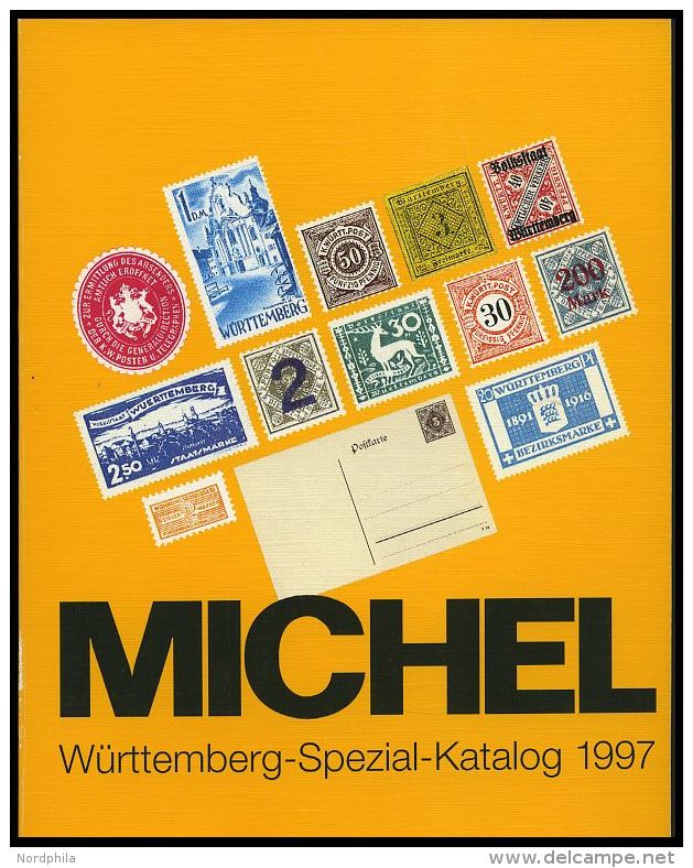 PHIL. LITERATUR Michel: Württemberg-Spezial-Katatlog 1997, 110 Seiten - Philatélie Et Histoire Postale