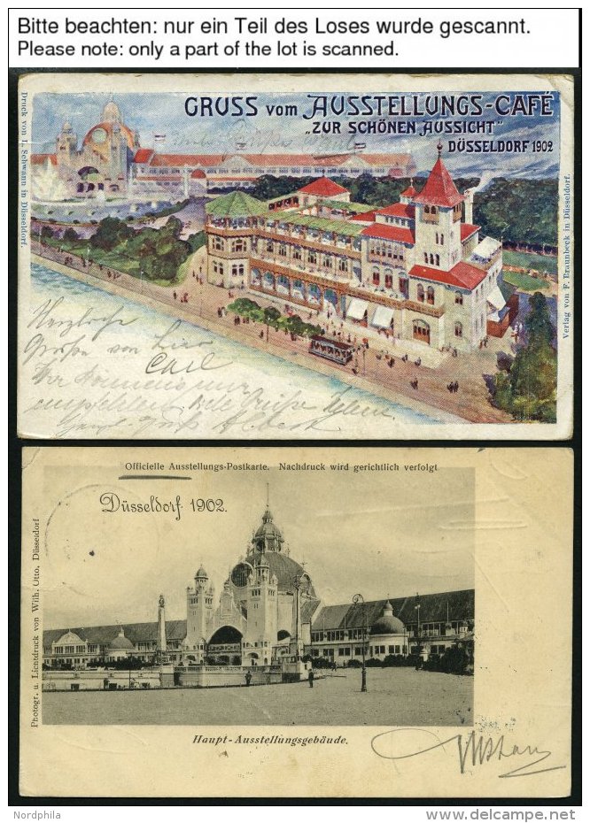 DEUTSCHLAND ETC. DÜSSELDORF, 4 Verschiedene Ansichtskarten - Lettres & Documents