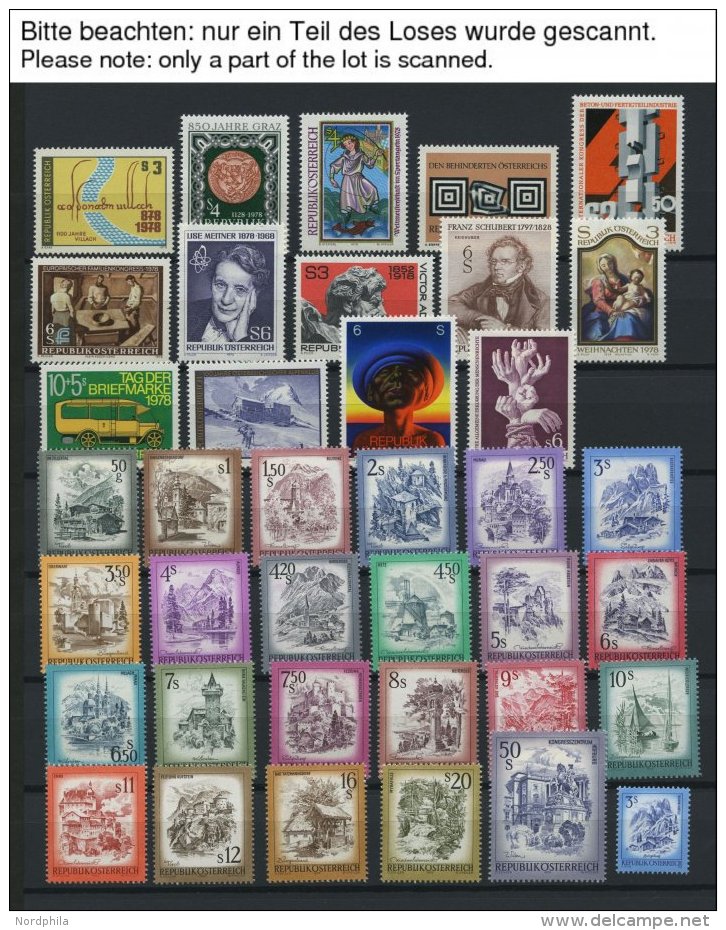 LOTS **, Kleine Postfrische Sammlung Österreich Im Einsteckbuch Von 1964-67, 1975-78 Und 1983-93, Wohl Komplett, Pr - Collezioni