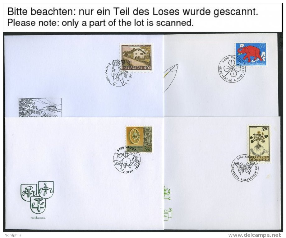 SAMMLUNGEN, LOTS 1994-99, Partie Verschiedener Kompletter Ausgaben Auf FDC, Pracht, Mi. Ca. 200.- - Collections