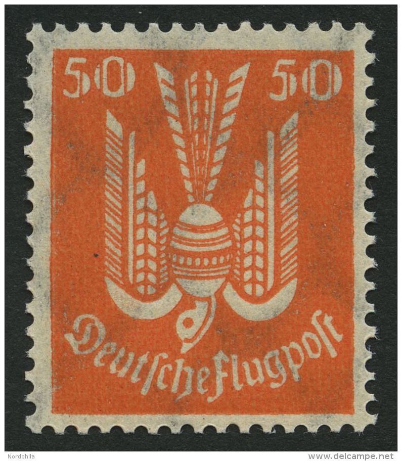 Dt. Reich 347 **, 1924, 50 Pf. Holztaube, Pracht, Mi. 140.- - Usados