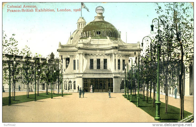 EXHIBITION - 1908 FRANCO BRITISH - COLONNIAL AVENUE Ex37 - Exhibitions