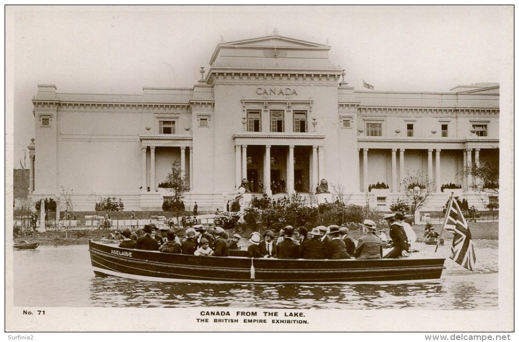 EXHIBITION - 1924/5 EMPIRE - CANADA FROM THE LAKE RP Ex43 - Exhibitions