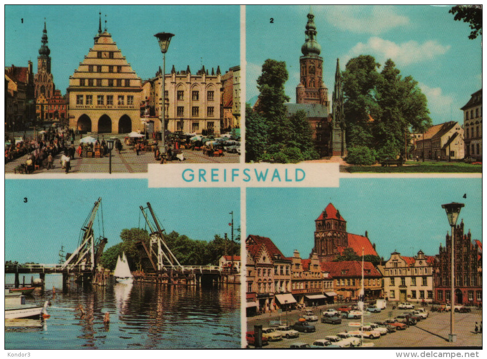 Greifswald. Mehrbildkarte - Greifswald