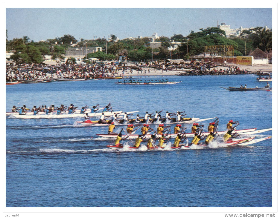 (ORL 280) Sénégal - Course De Pirogue - Boat Racing - Rowing