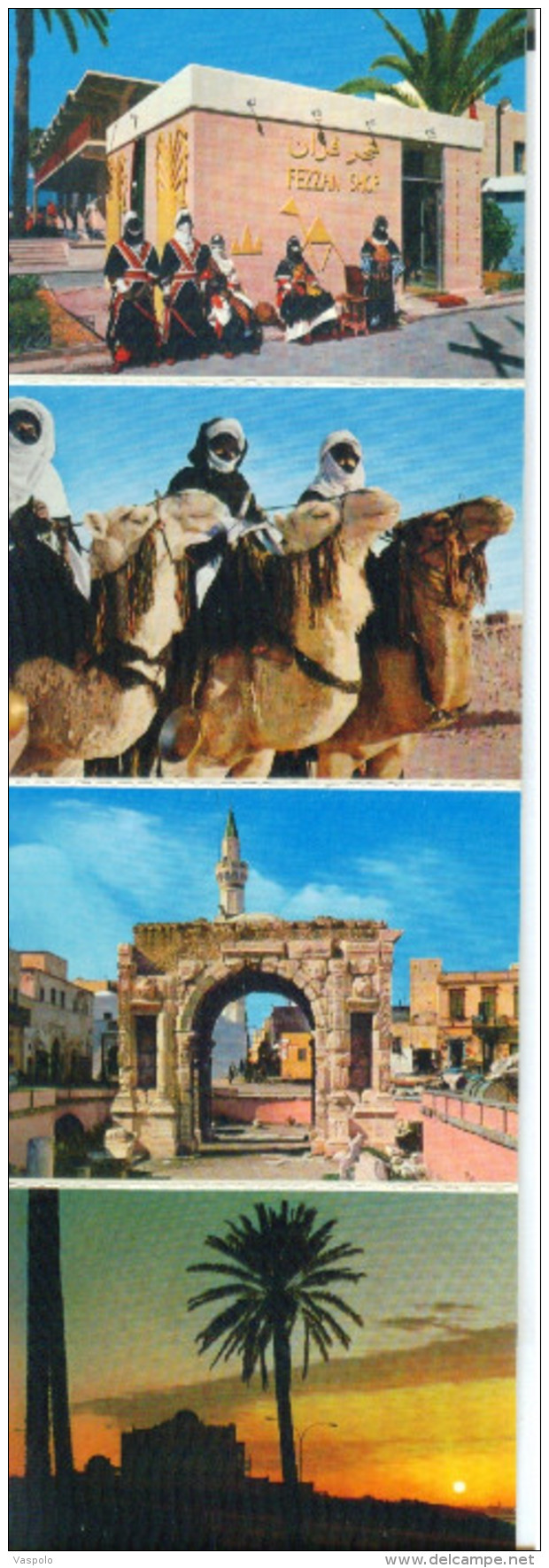 TRIPOLI  LIBYA VINTAGE 20 VIEWS BOOKLET