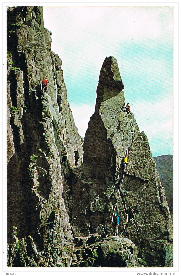 RB 1115 - Postcard - Mountain Climbing - The Needle Great Gable - Cumbria Lake District - Bergsteigen