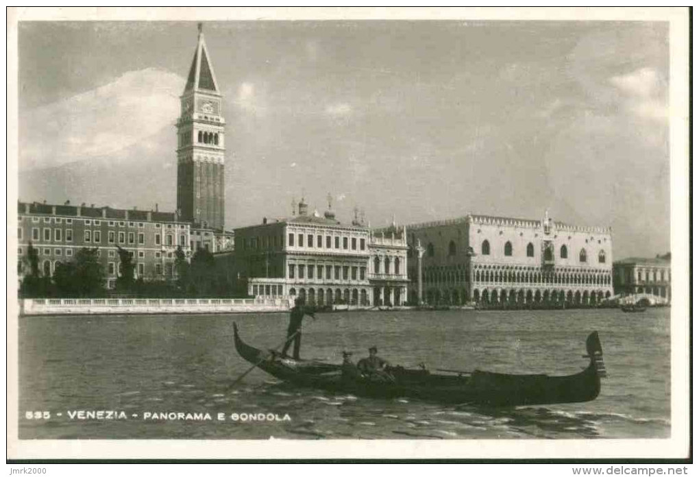 Venezia - Panorame E Gondola - Venezia