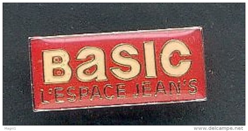 Pin´s - BASIC L'espace Jeans - Banks