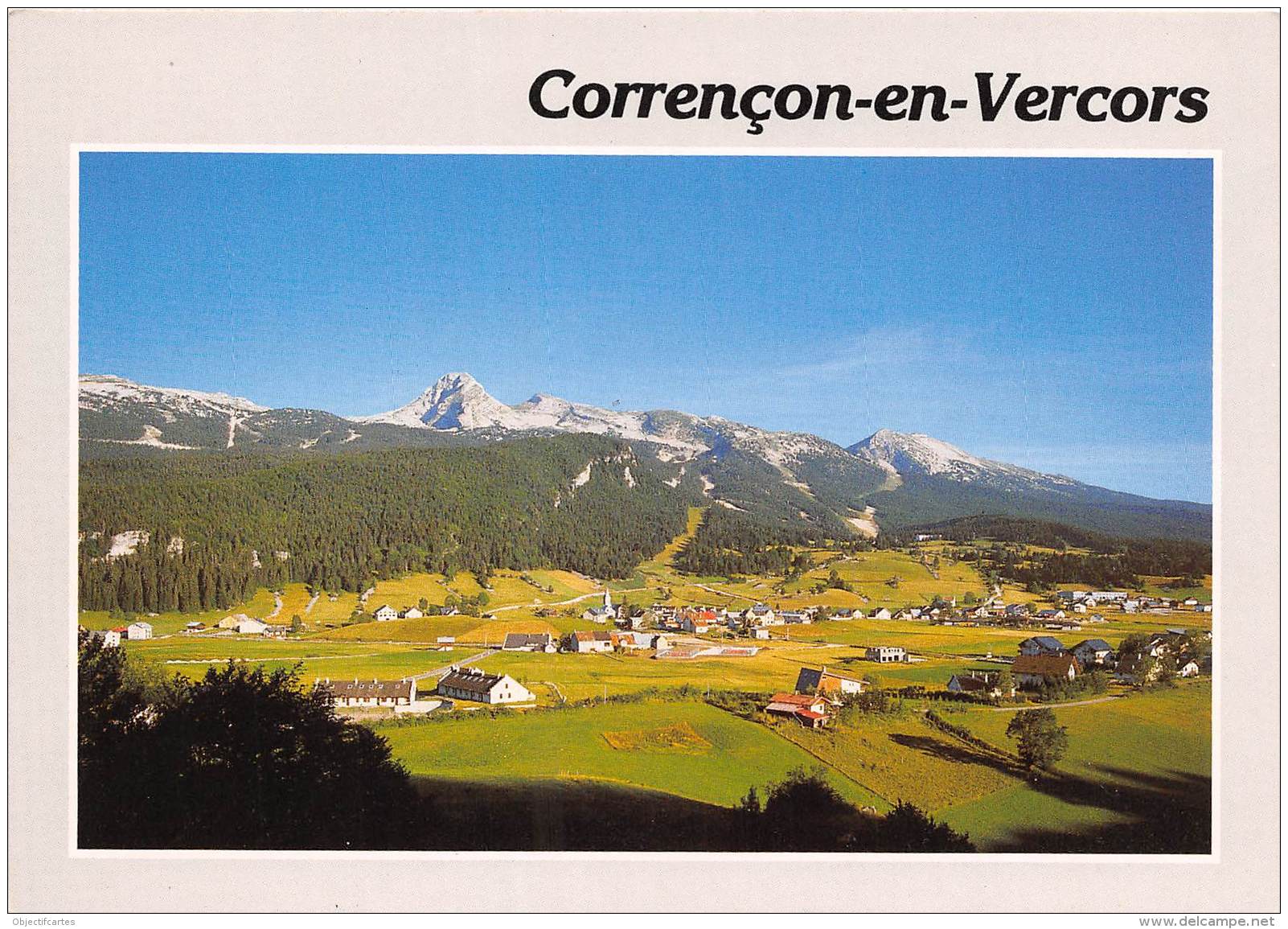 CORRENCON EN VERCORS Alt 1110 M Vue Generale 8(scan Recto-verso) MA759 - Autres & Non Classés