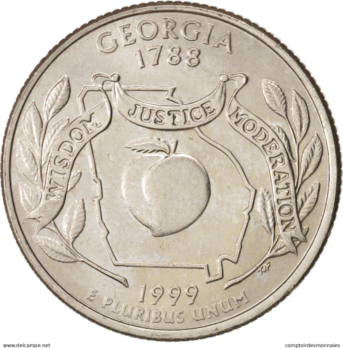 Monnaie, États-Unis, Quarter, 1999, U.S. Mint, Denver, SPL, Copper-Nickel Clad - 1999-2009: State Quarters