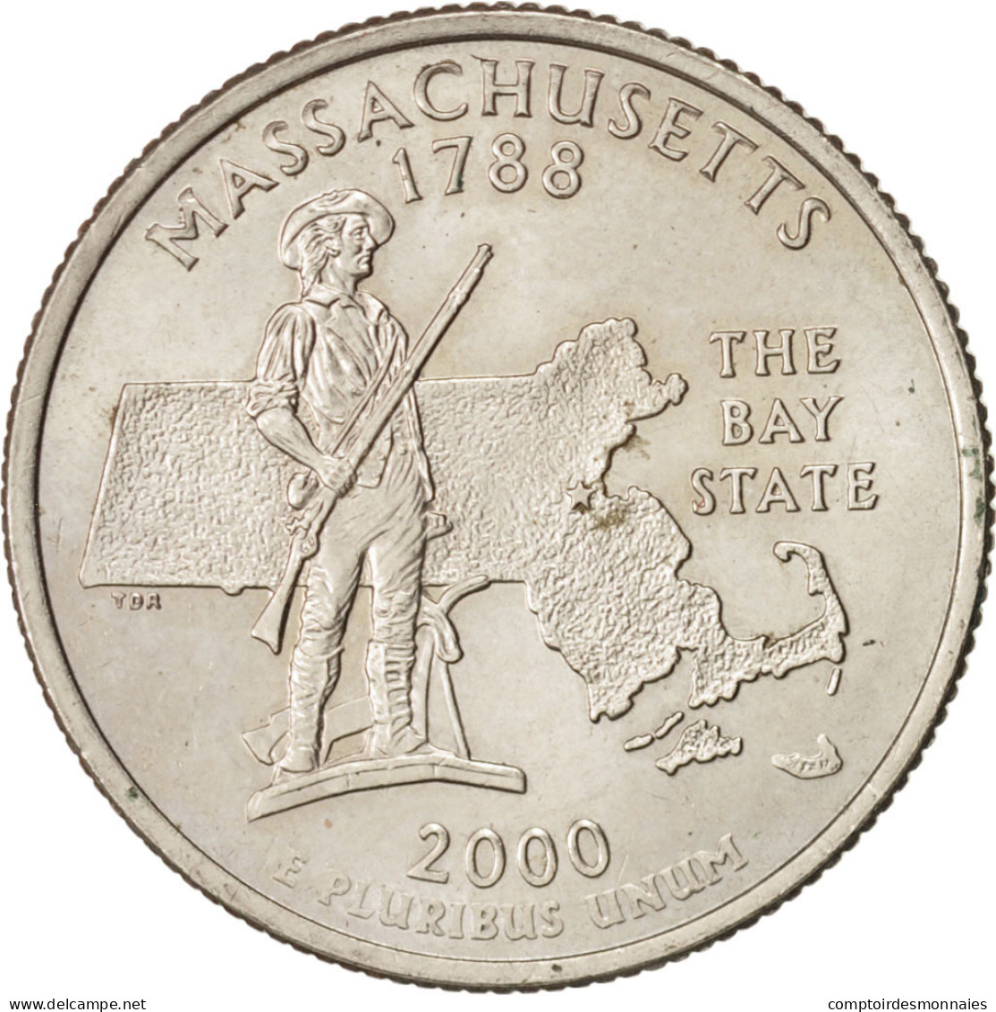 Monnaie, États-Unis, Quarter, 2000, U.S. Mint, Denver, SPL, Copper-Nickel Clad - 1999-2009: State Quarters