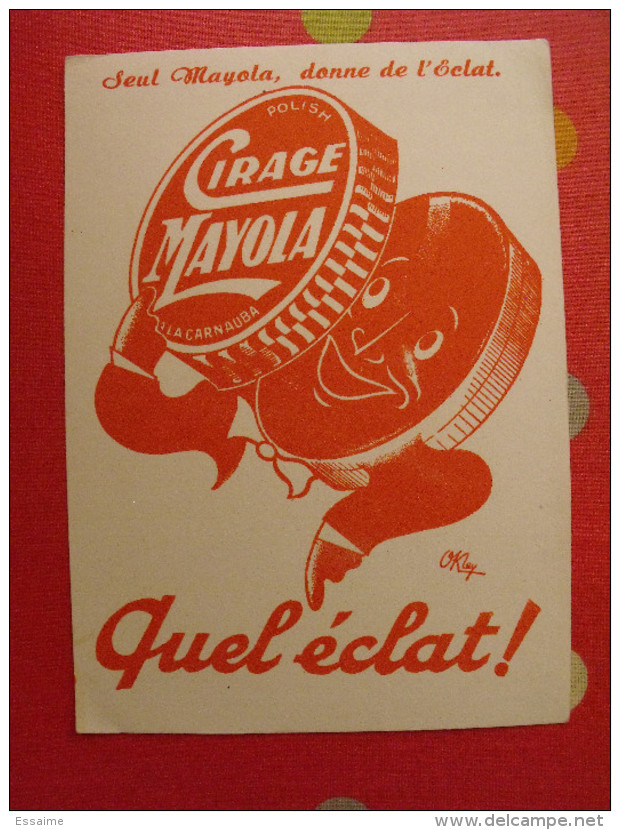 Buvard Cirage Mayola. Vers 1950 - Scarpe