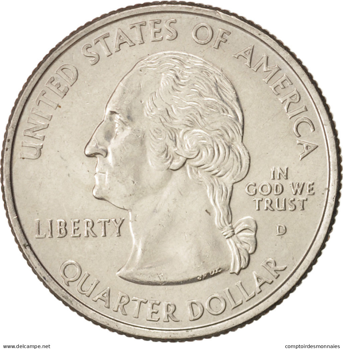 Monnaie, États-Unis, Quarter, 2002, U.S. Mint, Denver, SPL, Copper-Nickel Clad - 1999-2009: State Quarters