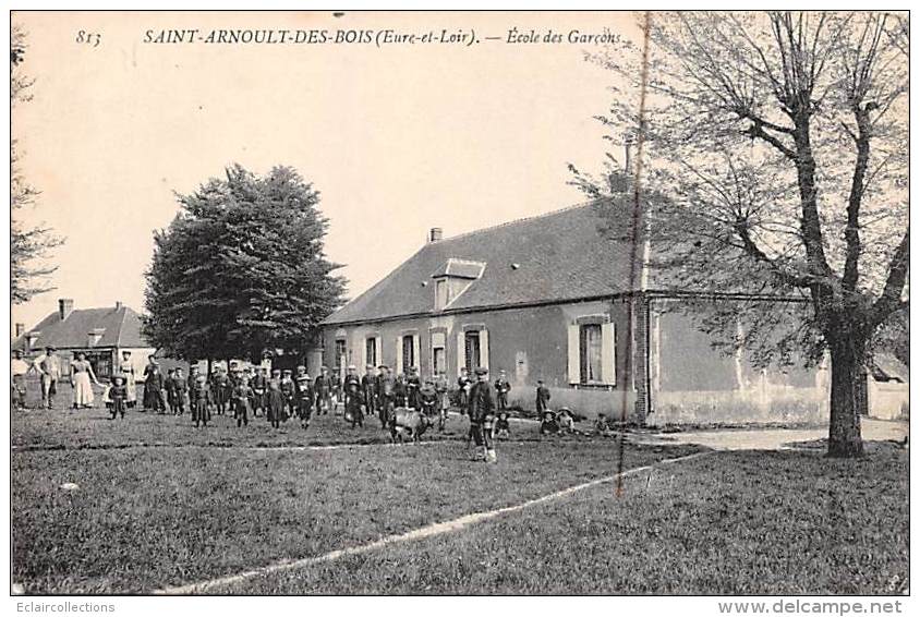 Saint Arnoult Des Bois    28      Ecole De Garçons - Autres & Non Classés
