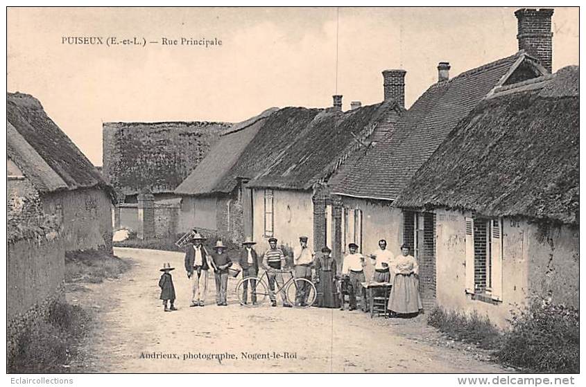 Puiseux    28        Rue Principale. Débit De Tabac - Autres & Non Classés