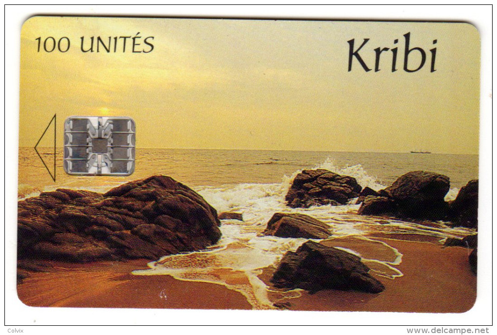 CAMEROUN REF MV CARDS CAM-40 KRIBI - Cameroun