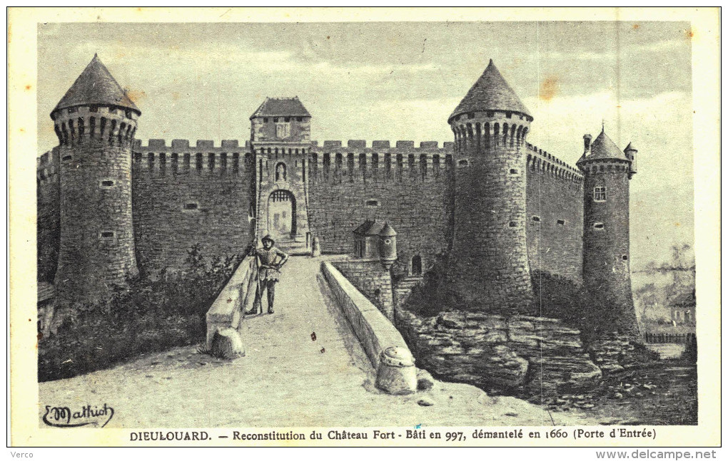 Carte Postale Ancienne De DIEULOUARD - Dieulouard