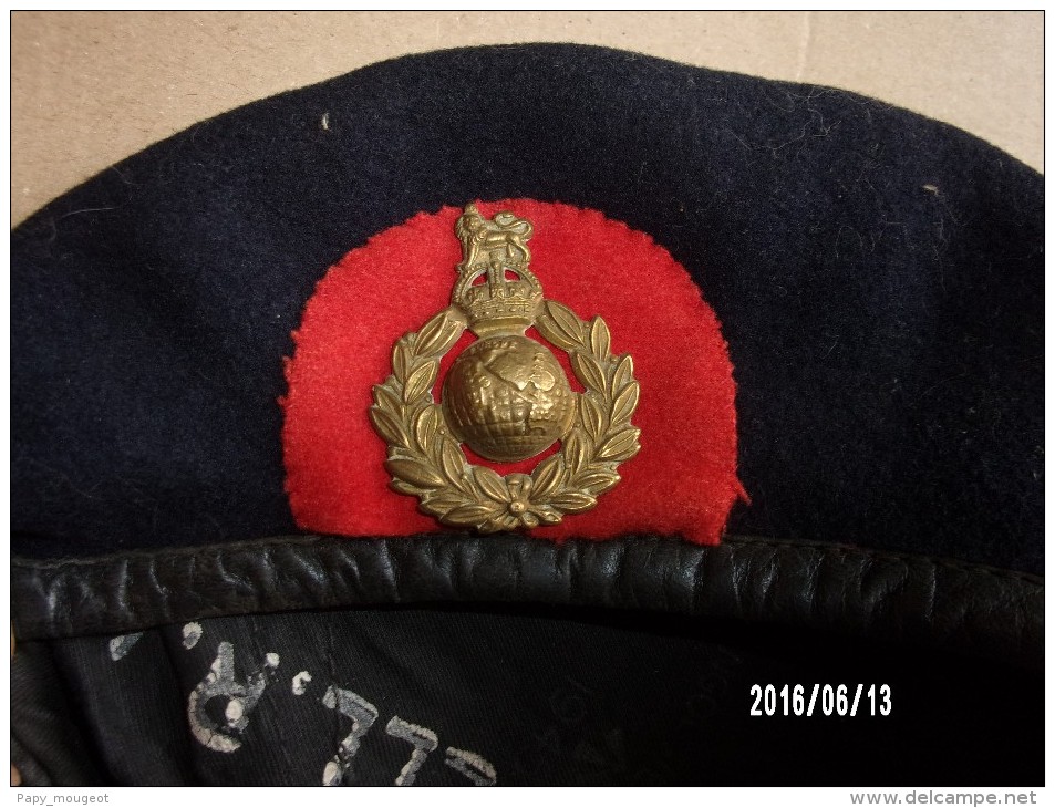 GB WWII Béret Royal Marine 1945 - Casques & Coiffures