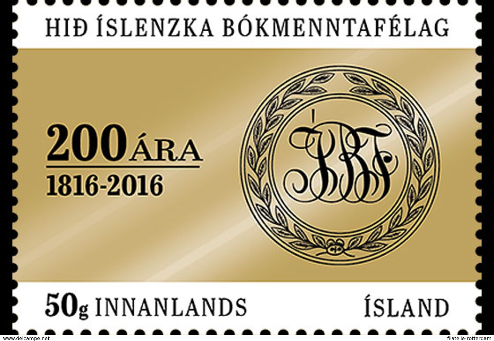 IJsland / Iceland - Postfris / MNH - 200 Jaar Literatuur In IJsland 2016 - Ungebraucht