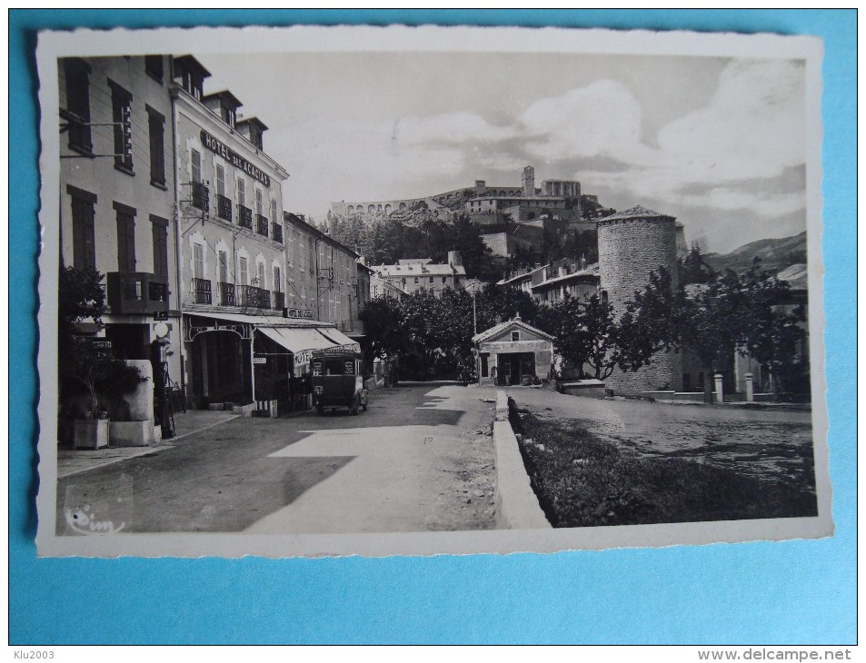 04 - Sisteron - CPSM - Le Fort Pris Du Signavoux - 1954 - Sisteron