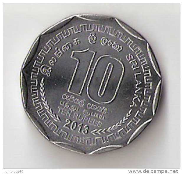 Pièce Sri Lanka. Pièce De 10 Rupees De 2013 - Sri Lanka