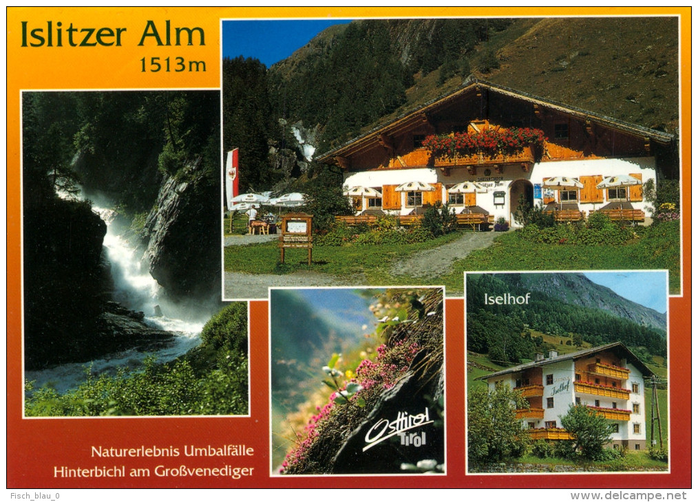 AK Tirol Osttirol Islitzer Alm Umbalfälle 9974 Hinterbichl Prägraten Iselhof Zloebl Österreich Austria Autriche Tyrol - Prägraten