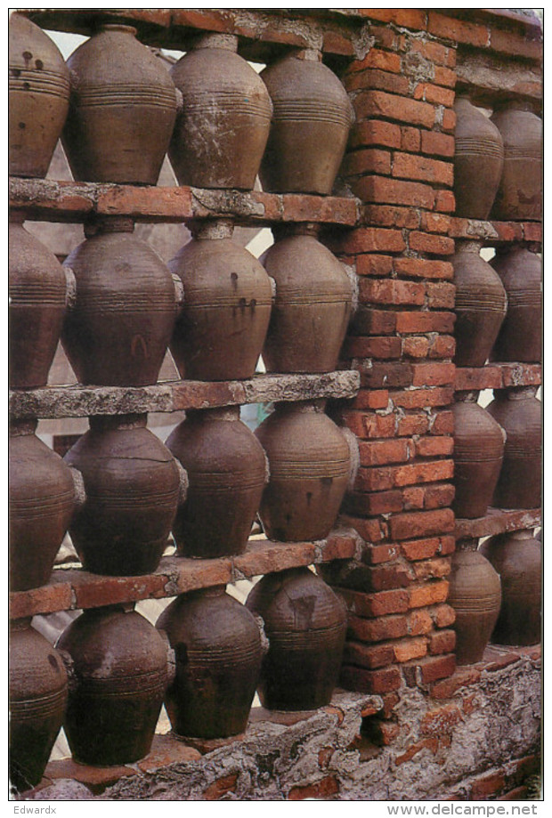 Pot Window, Taiwan Postcard Posted 1989 Stamp - Taiwan